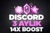  SINIRSIZ STOK 14X BOOST 3 AYLIK