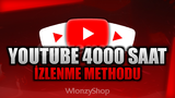 ⭐️YOUTUBE 4000 SAAT İZLENME METHODU⭐️