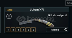 Sınırsız Ustura +7