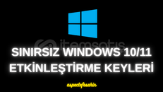 Sınırsız Windows 10/11 Key