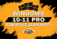 [SINIRSIZ] Windows 10/11 Pro Key