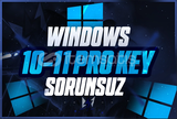 ⭐[SORUNSUZ] Windows 10/11 Pro Key ⭐