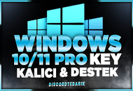 ⭐[SINIRSIZ] WİNDOWS 10/11 PRO KEY⭐