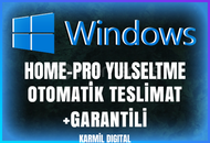 [SINIRSIZ] Windows 10 HOME YUKSELTME KEY