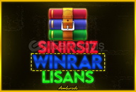⚡SINIRSIZ⚡ Winrar Lisans - GARANTİLİ ✅