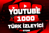 [Sınırsız] YouTube 1.000 TÜRK İzlenme | Garanti