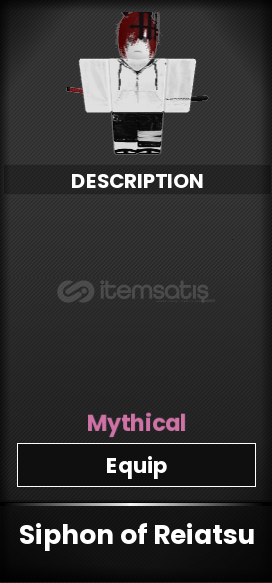 Siphon of Reiatsu - Type Soul Siphon of Reiatsu - Type Soul