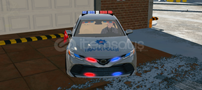 SİRENLİ COROLA POLİS ARABASI 