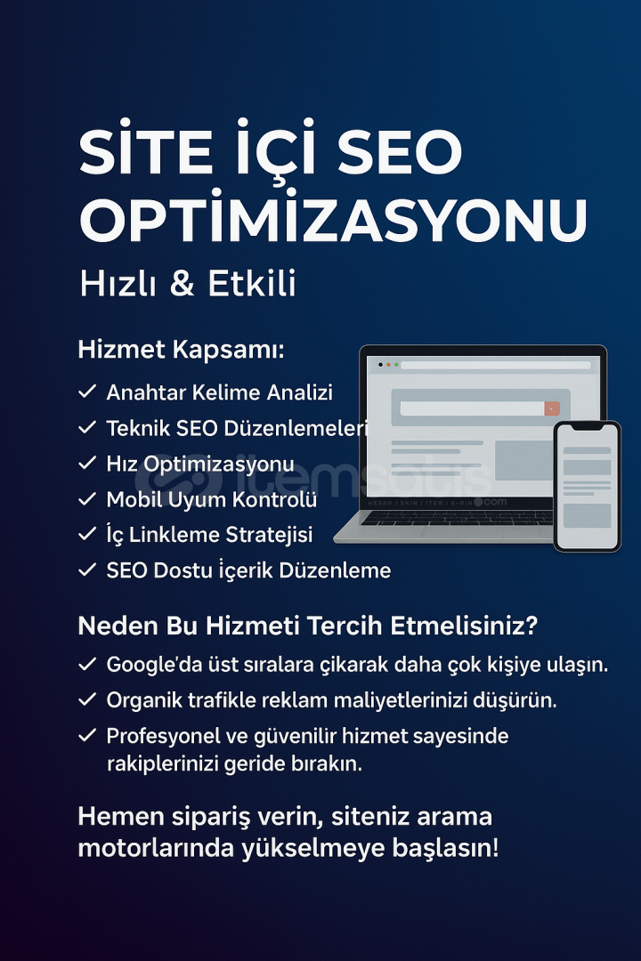 Site İçi SEO Optimizasyonu – Hızlı & Etkili Site İçi SEO Optimizasyonu – Hızlı & Etkili