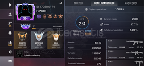 SİTENİN EN İYİSİ - 324 LV 1.SEZON DOLU HESAP SİTENİN EN İYİSİ - 324 LV 1.SEZON DOLU HESAP