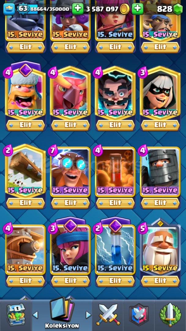 en nadir koleksiyonluk clash royale hesabı  en nadir koleksiyonluk clash royale hesabı