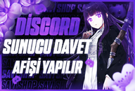 SİZE DİSCORD SUNUCU DAVET AFİŞİ YAPABİLİRİM SİZE DİSCORD SUNUCU DAVET AFİŞİ YAPABİLİRİM