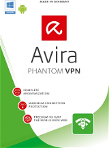 Size özel 3 Aylık Avira Phantom VPN Pro 