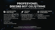 ⭐ Size Özel Geliştirilmiş Discord Bot 