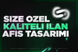 ⭐SİZE ÖZEL İLAN AFİŞ TASARIMI ⭐