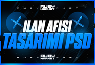 ⭐️[SIZE OZEL] İlan Afişi PSD ⭐️