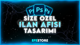 ⭐SİZE ÖZEL PROFESYONEL İLAN AFİŞİ TASARIMI⭐