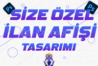 ⭐️Size Özel İlan Afişi Tasarımı⭐️