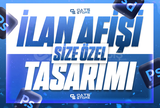 ⭐[SİZE ÖZEL] İLAN AFİŞİ TASARIMI [ÖRNEK VAR]⭐