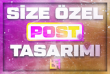 ⭐️SİZE ÖZEL POST TASARIMI⭐️