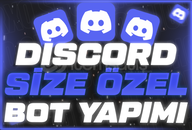 ⭐️ SİZE ÖZEL PROFESYONEL BOTLAR YAPILIR ⭐️