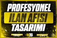 Size Özel Profesyonel İlan Afişi Tasarımı