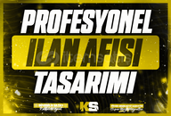 Size Özel Profesyonel İlan Afişi Tasarımı