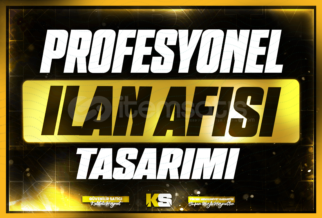 Size Özel Profesyonel İlan Afişi Tasarımı Size Özel Profesyonel İlan Afişi Tasarımı