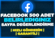 ⭐[SİZİN BELİRLEDİĞİNİZ] 500 ADET FB SAYFA YORUM