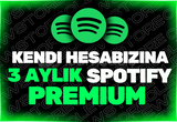 ⚡[SİZİN HESABINA] 3 AYLIK SPOTİFY⚡