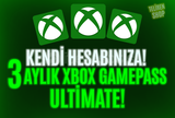 ⭐SİZİN HESABINIZA 3 AY XBOX GAMEPASS ULTİMATE⭐