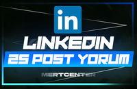 ⭐[SİZİN İSTEDİĞİNİZ] LİNKEDİN 25 TÜRK YORUM⭐