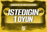 ⭐️SİZİN SEÇTİĞİNİZ 1 OYUN + GARANTİ + 7/24 OTO⭐