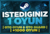 ⭐SİZİN SEÇTİĞİNİZ 1 OYUN + GARANTİ + 7/24 OTO⭐