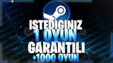 ✨SİZİN SEÇTİĞİNİZ 1 OYUN + GARANTİ + 7/24 OTO✨