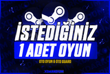 Sizin Seçtiğiniz 1 Oyun + Garanti + Oto Kod 