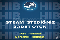 ⭐SİZİN SEÇTİĞİNİZ 2 OYUN + E POSTALI + 7/24 OTO⭐