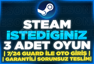 ⭐SİZİN SEÇTİĞİNİZ 3 OYUN + GARANTİ + 7/24 OTO⭐