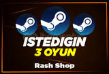 ⭐SİZİN SEÇTİĞİNİZ 3 OYUN ++ GARANTİ + 7/24 OTO⭐