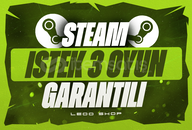 ⭐SİZİN SEÇTİĞİNİZ 3 OYUN + GARANTİ + FULL OTO