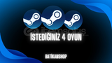 ⭐SİZİN SEÇTİĞİNİZ 4 OYUN + GARANTİ ⭐