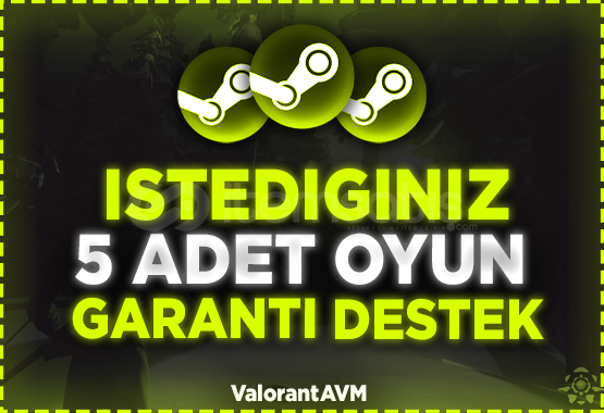 ⭐SİZİN SEÇTİĞİNİZ 5 OYUN + GARANTİ + 7/24 OTO⭐ ⭐SİZİN SEÇTİĞİNİZ 5 OYUN + GARANTİ + 7/24 OTO⭐