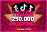 TikTok 250.000 İzlenme - Keşfet Etkili