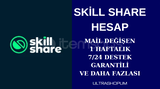 SKİLLSHARE HESAP