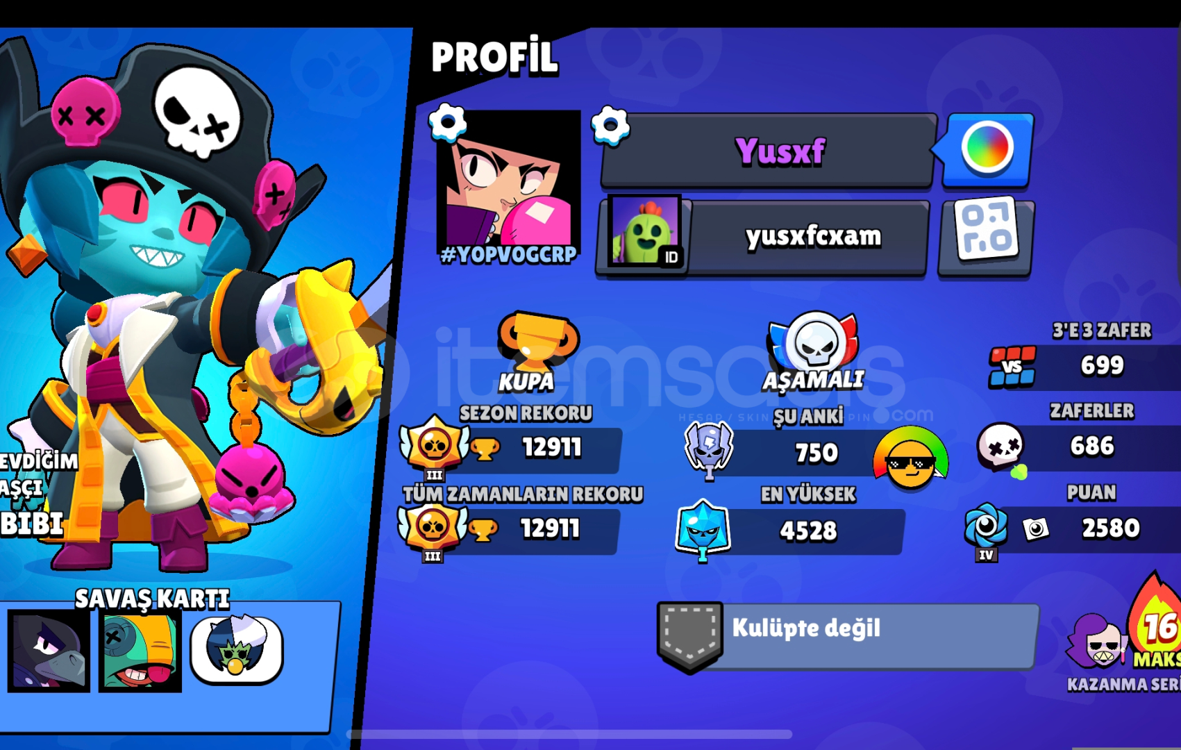(MAİL DEĞİSİR) UCUZ BRAWL STARS HESABI!!! (MAİL DEĞİSİR) UCUZ BRAWL STARS HESABI!!!