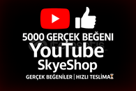 ⚡ SkyeShop – YouTube 5000 Gerçek Beğeni ⚡