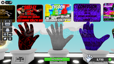 slap battles tycoon glove