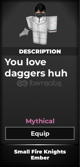 Small Fire Knight's Ember | Type://Soul Small Fire Knight's Ember | Type://Soul