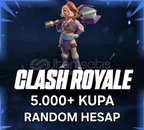 ⭐CLASH ROYALE 5.000+ KUPA RANDOM HESAP⭐ ⭐CLASH ROYALE 5.000+ KUPA RANDOM HESAP⭐