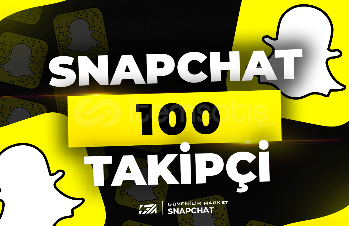 ⭐Snapchat 100 Gerçek Takipçi | HIZLI⭐ ⭐Snapchat 100 Gerçek Takipçi | HIZLI⭐